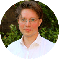 Headshot of Dr Caspar Kaiser, Chair of the Board of Trustees at the Happier Lives Institute